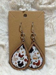 Inlay Earrings