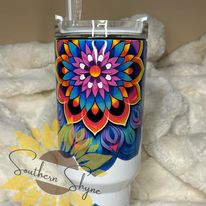 Mandala tumbler