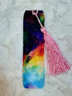 Tie Dye Bookmark