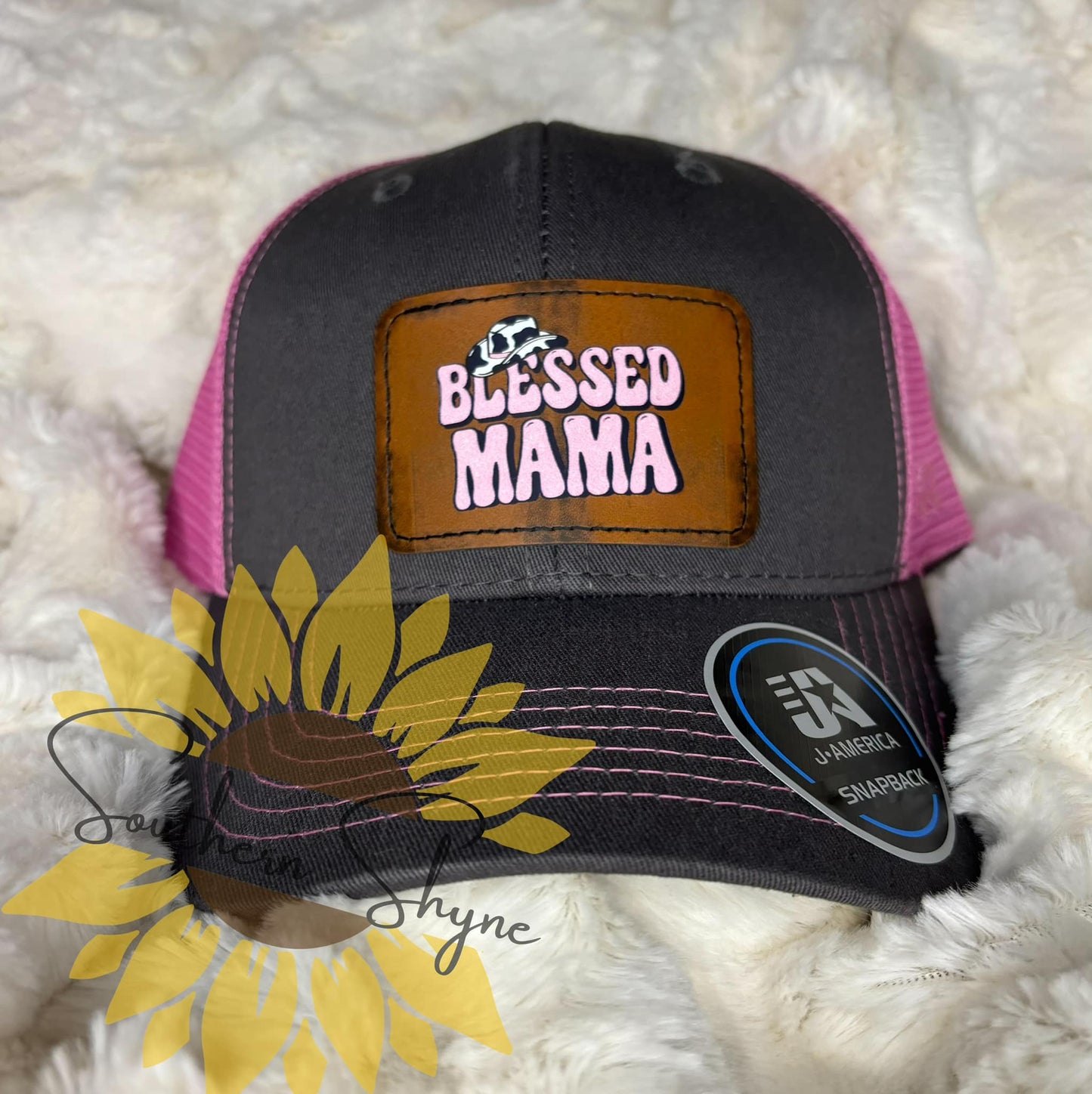 Blessed Mama Trucker Hat